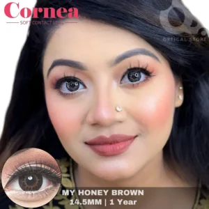 Cornea My Honey Brown Color Contact Lens, Disposable cosmetic eye lens