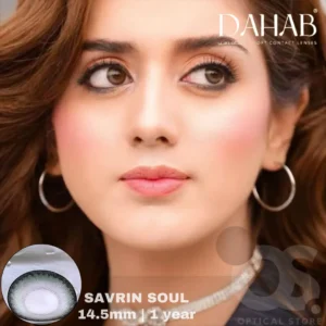 DAHAB Savrin Soul Color Contact Lens, Disposable cosmetic eye lens