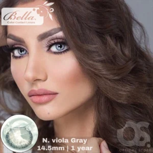 Bella Natural Viola Gray Color Contact Lens, Disposable cosmetic eye lens