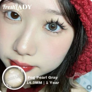 Freshlady Fog Pearl Gray Color Contact Lens, Disposable cosmetic eye lens