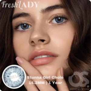 Freshlady Stunna Girl Chole Color Contact Lens, Disposable cosmetic eye lens