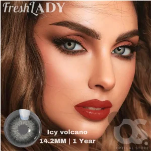 Freshlady Icy volcano Color Contact Lens, Disposable cosmetic eye lens