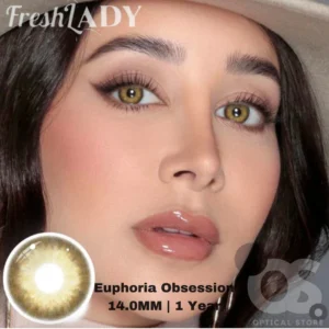 Freshlady Euphoria Obsession Color Contact Lens, Disposable cosmetic eye lens