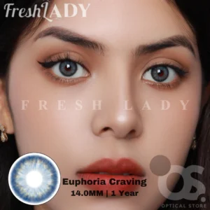 Freshlady Euphoria Craving Color Contact Lens, Disposable cosmetic eye lens
