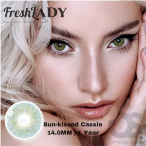 Freshlady Sun-kissed Cassie Color Contact Lens, Disposable cosmetic eye lens