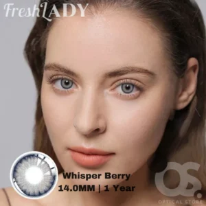 Freshlady Whisper Berry Color Contact Lens, Disposable cosmetic eye lens