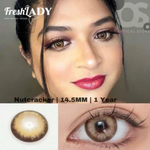 Freshlady Nutcracker white Color Contact Lens, Disposable cosmetic eye lens