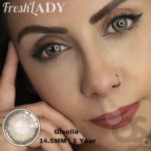 Freshlady Giselle white Color Contact Lens, Disposable cosmetic eye lens