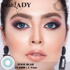 Freshlady Pixie Blue Color Contact Lens, Disposable cosmetic eye lens