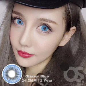 Freshlady Glacier Blue Color Contact Lens, Disposable cosmetic eye lens