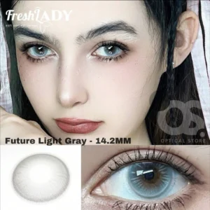 Freshlady Future Light Gray Color Contact Lens, Disposable cosmetic eye lens