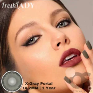 Freshlady X-Gray Portal Color Contact Lens, Disposable cosmetic eye lens